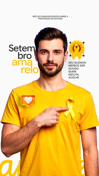 SETEMBRO AMARELO FLYER SOCIAL MEDIA STORY PSD 2