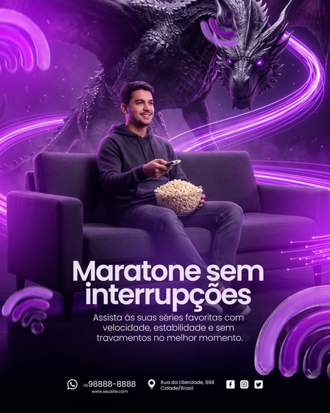 PROVEDOR DE INTERNET SOCIAL MEDIA PSD EDITÁVEL 7