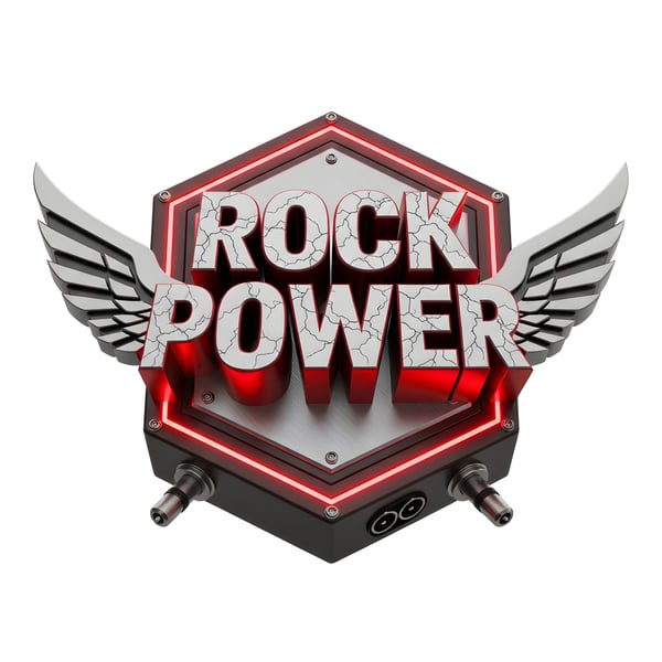 Selo 3D Rock Power Metal 03