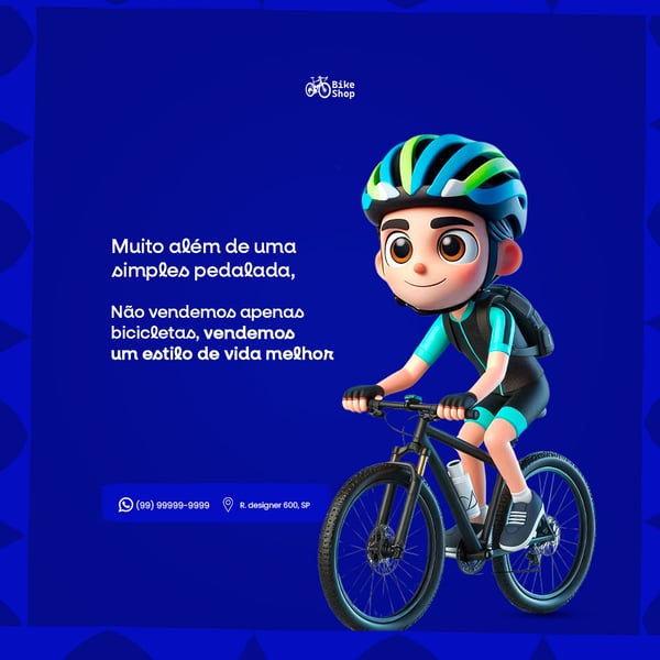MUITO ALÉM DE UMA SIMPLES PEDALADA PSD EDITÁVEL