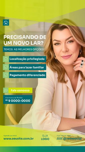 IMOBILIÁRIA IMÓVEIS CORRETOR SOCIAL MEDIA STORY