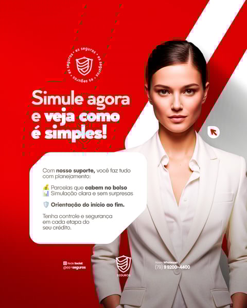 EMPRESA DE SEGUROS MICROCRÉDITO SEGURO EMPRESARIAL CONSÓRCIOS PSD EDITÁVEL