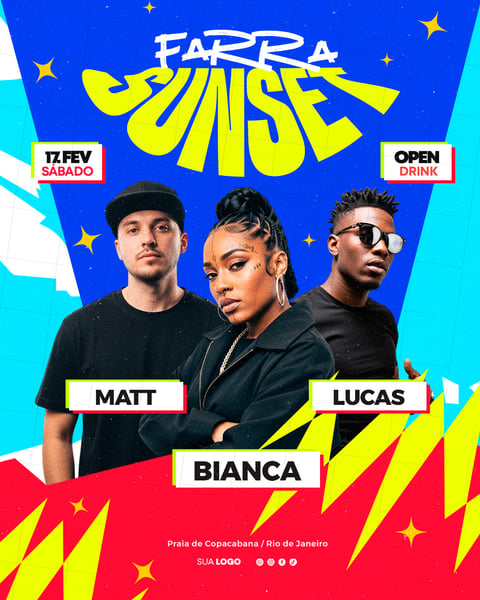 SHOW CARNAVAL EVENTO DJ SERTANEJO BAILE FESTA ELETRÔNICO VERÃO SUNSET PRAIA 02