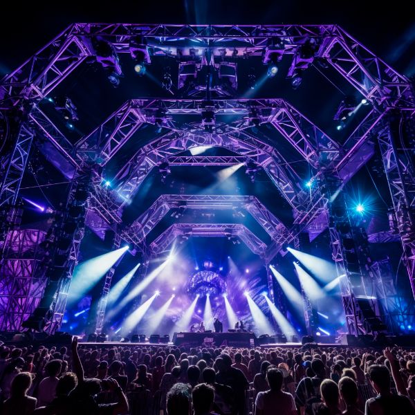 ESTRUTURA METÁLICA PARA SHOW