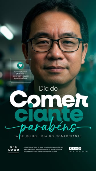 DIA DO COMERCIANTE 16 DE JULHO SOCIAL MEDIA EDITÁVEL STORY 11