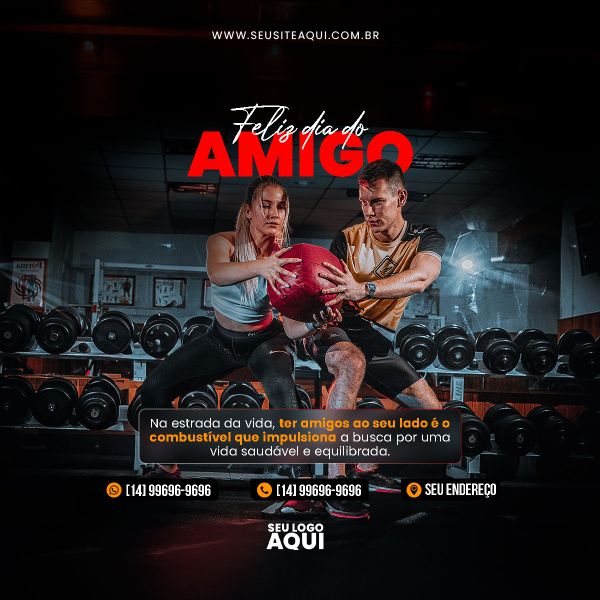 ACADEMIA - CROSS FIT - FITNESS | SOCIAL MEDIA | PSD EDITÁVEL