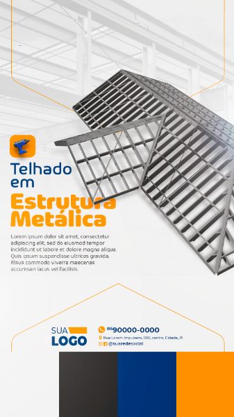 TELHADO EM ESTRUTURA METÁLICA - STORIES.RAR