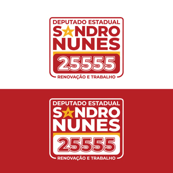 MARCA LOGOTIPO POLÍTICO ELEIÇÕES CAMPANHA ELEITORAL 02