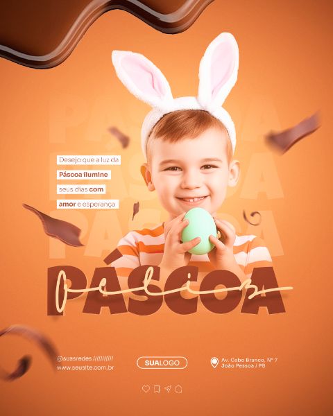 PÁSCOA SOCIAL MEDIA FEED VERTICAL