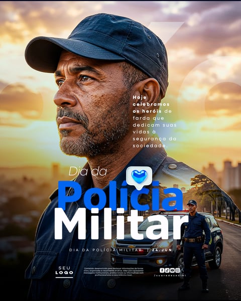 DIA DA POLÍCIA MILITAR 24 DE JUNHO SOCIAL MEDIA PSD EDITÁVEL 5