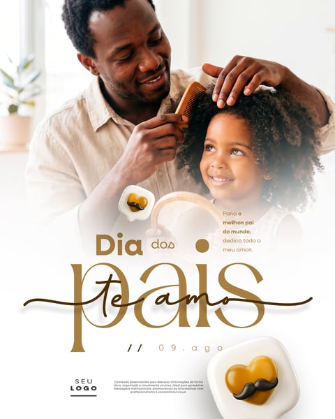 DIA DOS PAIS 09 DE AGOSTO PAPAI SOCIAL MEDIA PSD EDITÁVEL 7