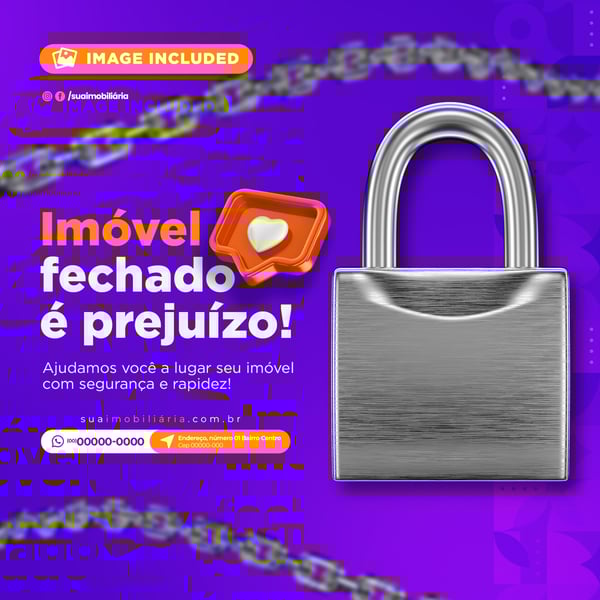 Imóvel parado é prejuízo