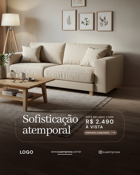 SOCIAL MEDIA LOJA DE MOVEIS