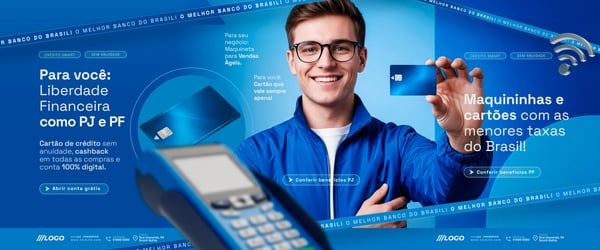 CARROSSEL BANCO DIGITAL CARTÃO DE CRÉDITO E MAQUINETA ABRA SUA CONTA SOCIAL MEDIA PSD EDITÁVEL 8