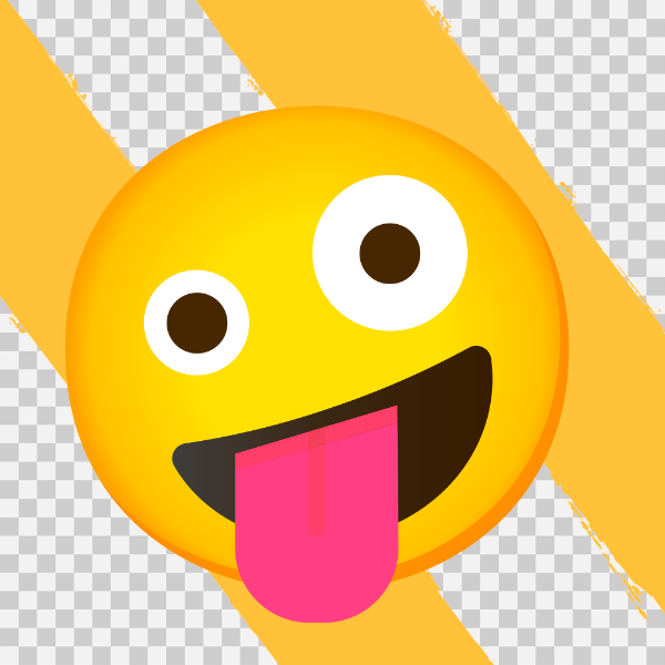 EMOJI MALUCO BIRUTA SEM FUNDO TRANSPARENTE PNG