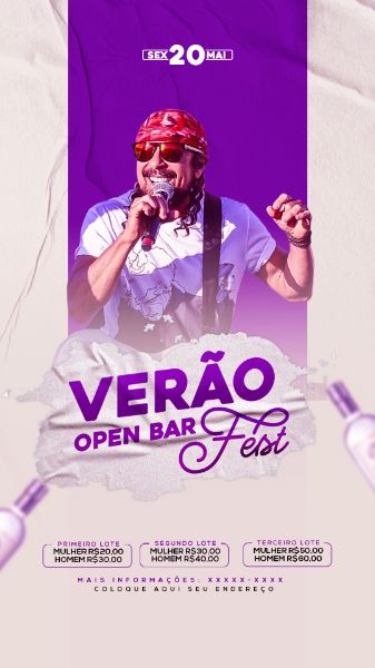 VERÃO OPEN BAR FEST STORY