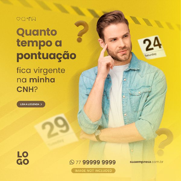 QUANTO TEMPO A PONTUAÇÃO FICA VIRGENTE NA MINHA CNH - AUTOESCOLA