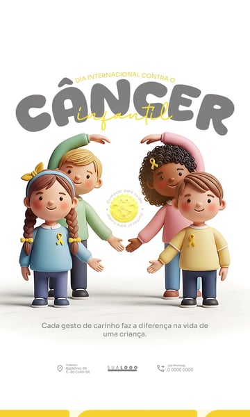 Dia internacional do combate ao câncer infantil