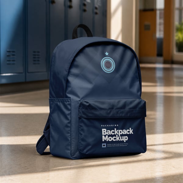 MOCHILA PSD EDITÁVEL MOCKUP