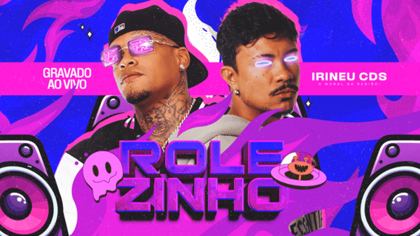 FLYER THUMB CAPA CD BANNER YOUTUBE ROLEZINHO PSD EDITÁVEL