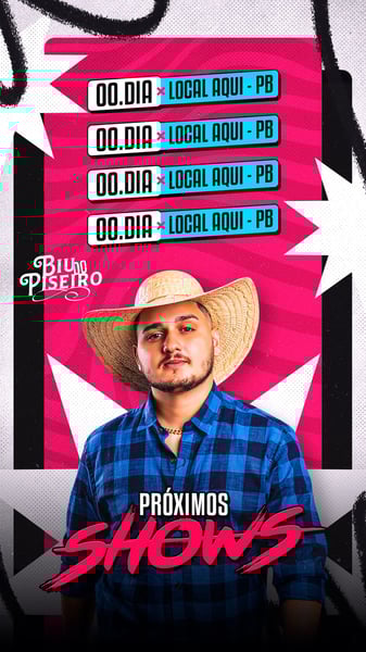 AGENDA BIU DO PISEIRO STORIES