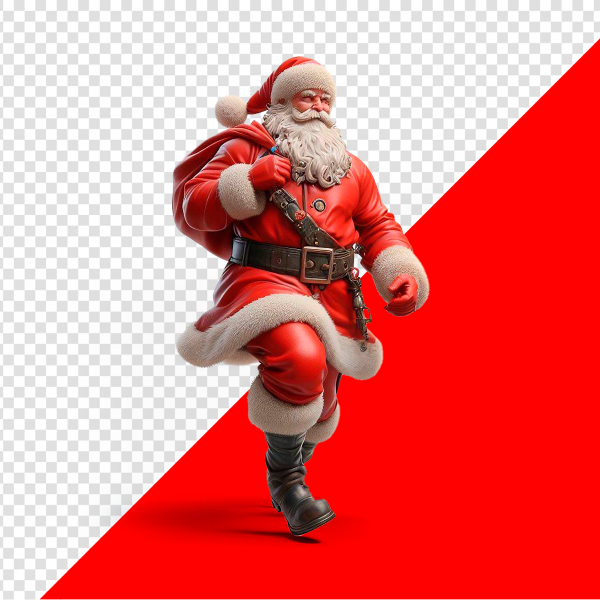 IMAGEM DE PAPAI NOEL SEM FUNDO