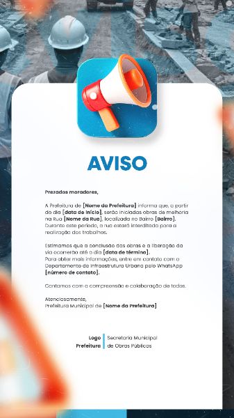 Aviso - Comunicado