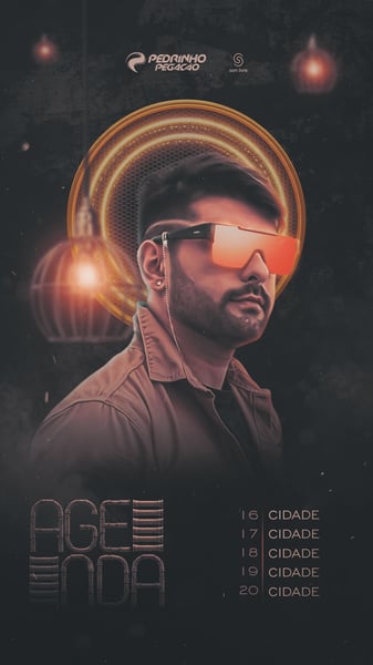 FLYER ARTISTA AGENDA DE SHOWS STORIES