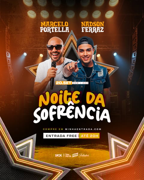 FLYER EVENTOS ARTISTAS SHOWS 