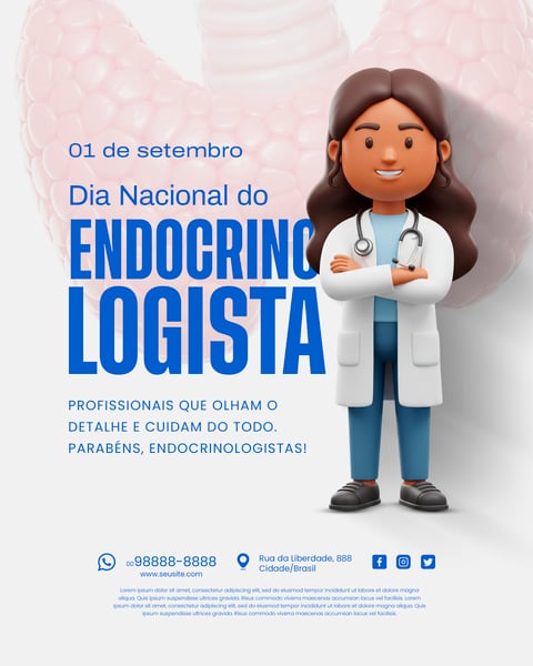 01 DE SETEMBRO DIA NACIONAL DO ENDOCRINOLOGISTA 9