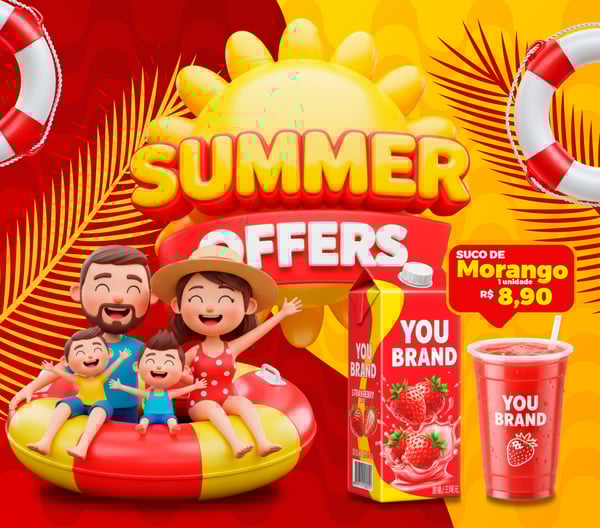 OFERTAS DE VERÃO 2026 SOCIAL MEDIA MODELO 05