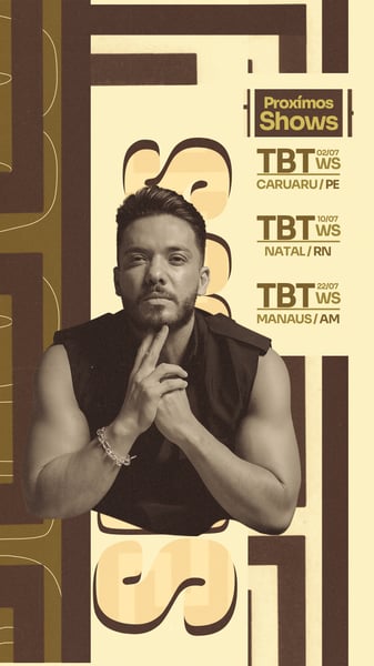 FLYER AGENDA SEMANAL TBT WS STORY PSD EDITÁVEL