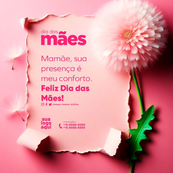 MENSAGEM DO DIA DAS MÃES