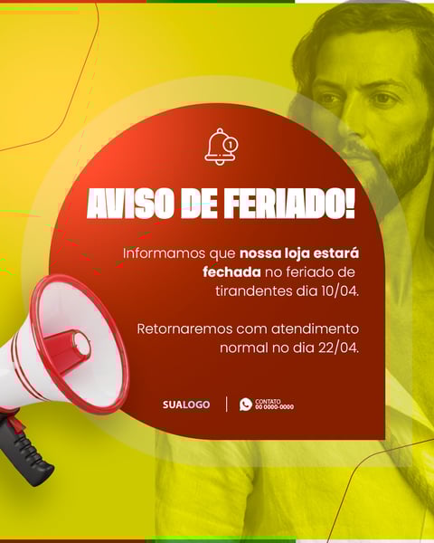 HORÁRIO DE FUNCIONAMENTO FERIADO DE TIRADENTES 5