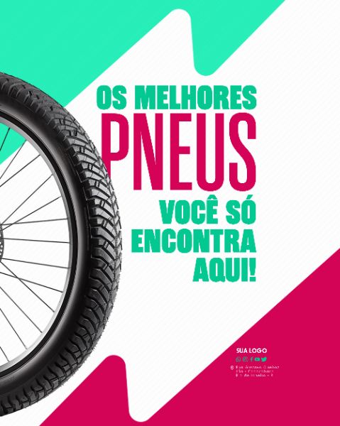 SOCIAL MEDIA - LOJA DE BICICLETA - OS MELHORES PNEUS