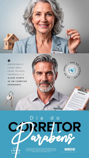DIA DO CORRETOR 07 DE ABRIL STORY SOCIAL MEDIA PSD EDITÁVEL 5