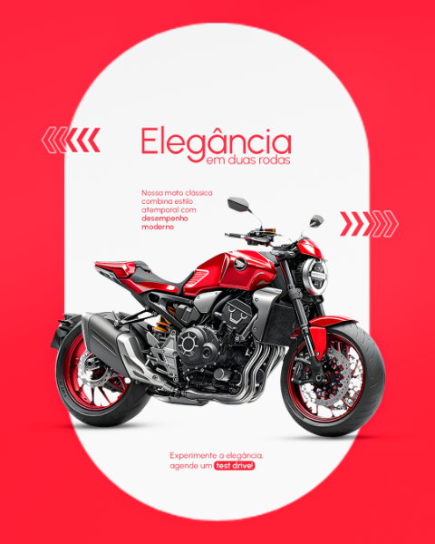ELEGÂNCIA EM DUAS RODAS
