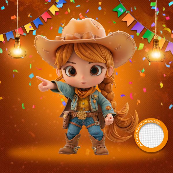 MASCOTES DE FESTA JUNINA MODELO 52