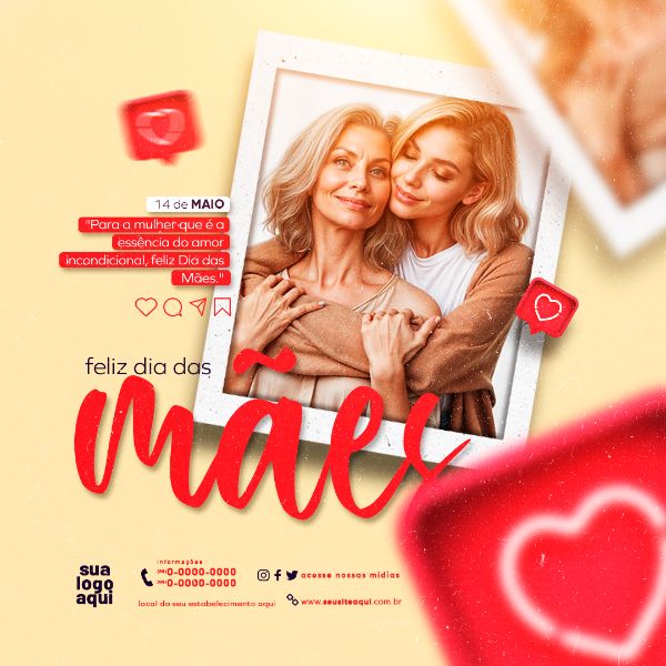 14 DE MAIO DIA DAS MÃES