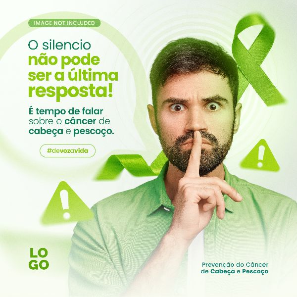 É TEMPO DE FALAR SOBRE O CÂNCER DE CABEÇA E PESCOÇO
