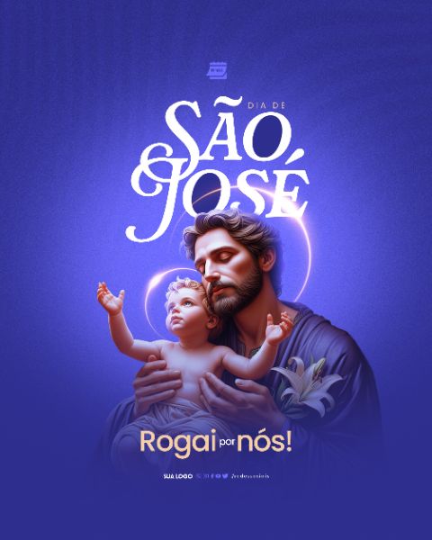 SOCIAL MEDIA - DIA DE SÃO JOSÉ - 19 DE MARÇO