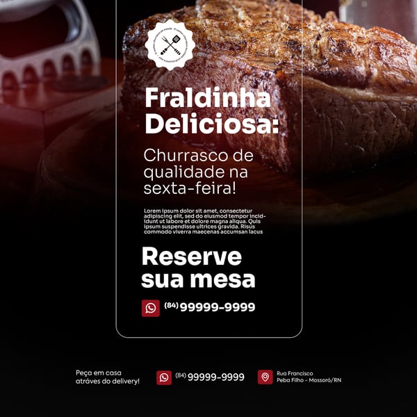 SYQ CHURRASCARIA - CARNE FRALDINHA DELICIOSA
