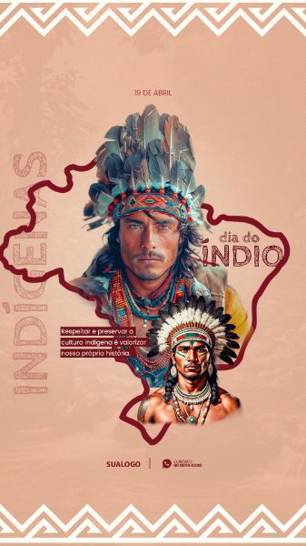 DIA DO ÍNDIO STORY 6