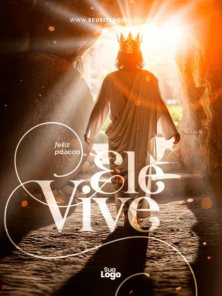 FEED FELIZ PÁSCOA SOCIAL MEDIA PSD EDITÁVEL 04