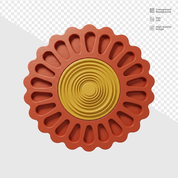 ELEMENTO DE MADEIRA 3D 6