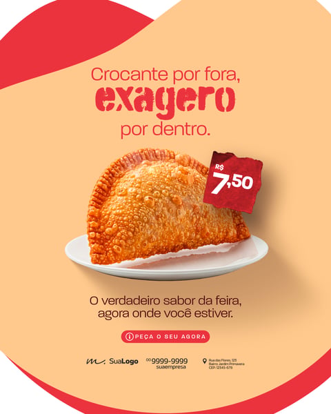 Coleção PASTELARIA SOCIAL MEDIA PSD EDITÁVEL 1