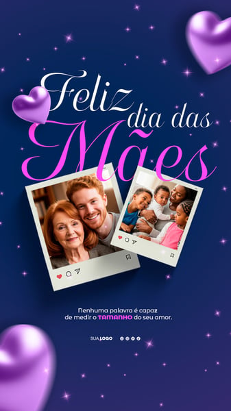 FELIZ DIA DAS MÃES 03 STORY