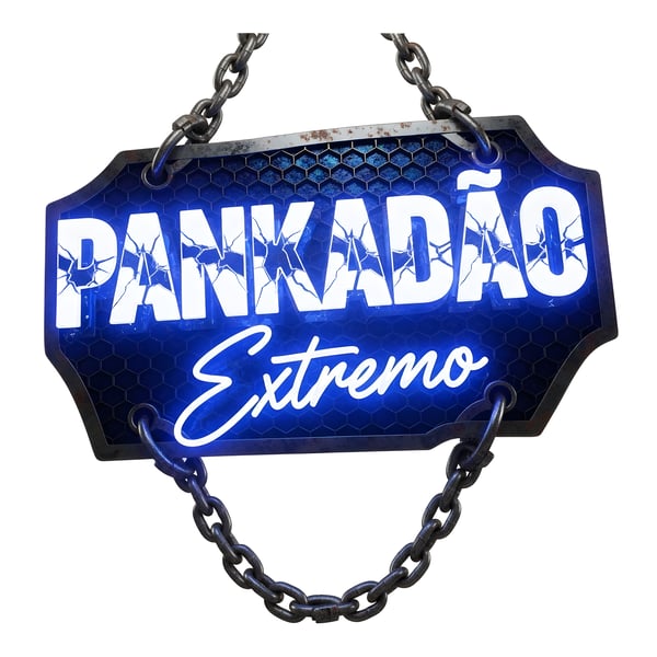 SELO 3D PANDÃO EXTREMO PARA FLYERS DE EVENTOS SHOWS 01