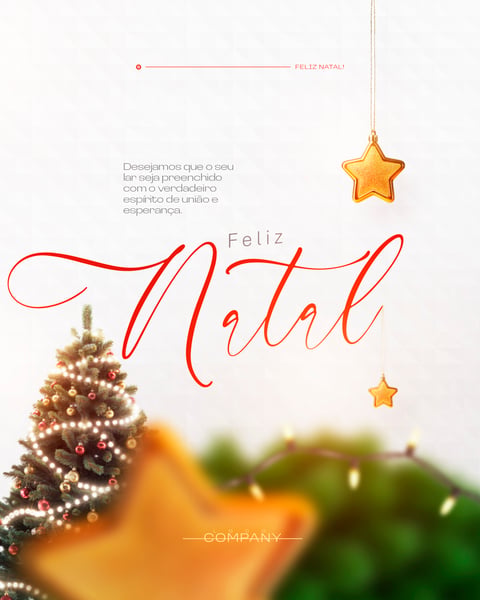 FELIZ NATAL 25 DE DEZEMBRO BOAS FESTAS FLYER SOCIAL MEDIA PSD EDITÁVEL 2
