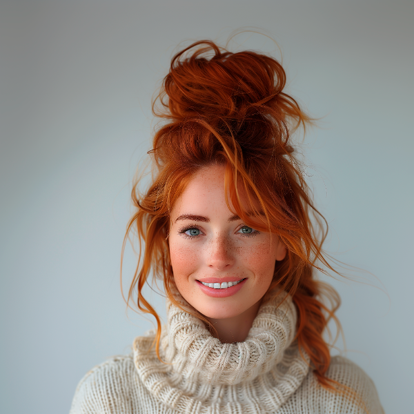 UMA LINDA MULHER RUIVA - IMAGEM